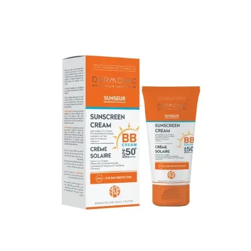 DERMONIC SUNSCREEN CREAM BBCREAM 50ML (SPF50+)