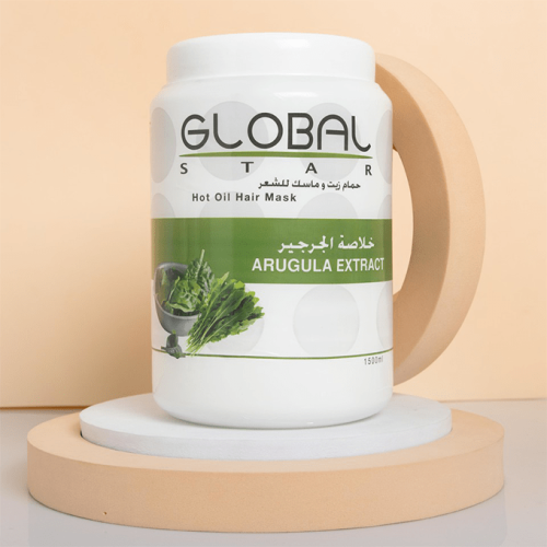 جلوبال ستار حمام زيت 1500مل خلاصه الجرجير