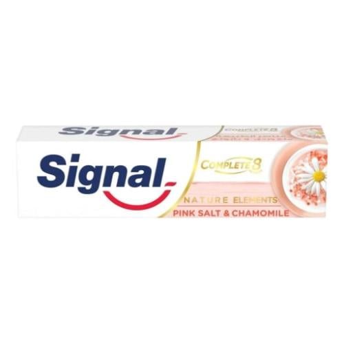 سيجنال معجون أسنان بخلاصة الملح الوردي والبابونج 7...