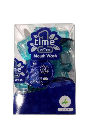 غسول الفم بالنعناع مرة واحدة 20 كبسولة 15 مل