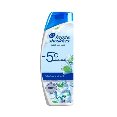 HEAD &SHOULDER -5°C ICE FRESH SHAMPOO 350ML