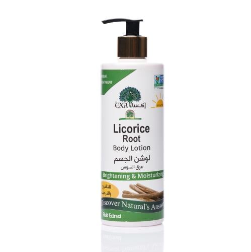 لوشن الجسم بجذور عرق السوس من إكسا 500 مل