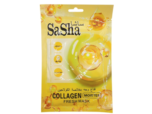 ساشا كولاجين قناع مرطب منعش 1 قطعة