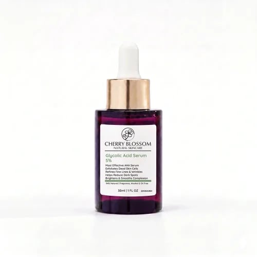 CHERRY BLOSSOM GLYCOLIC ACID SERUM 5% 30ML