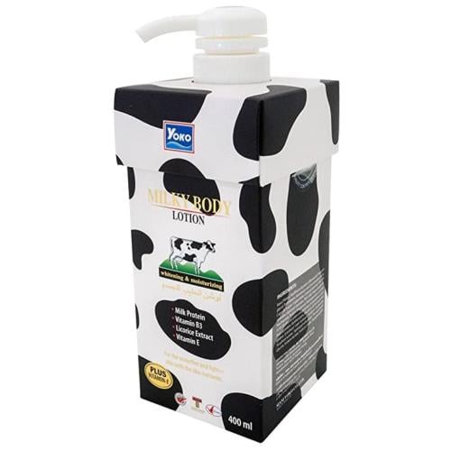 يوكو لوشن الجسم بالحليب 400 مل