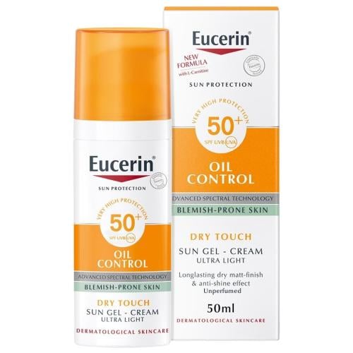 يوسيرين واقي شمس 50+ ملمس جاف للتحكم في زيوت البشر...