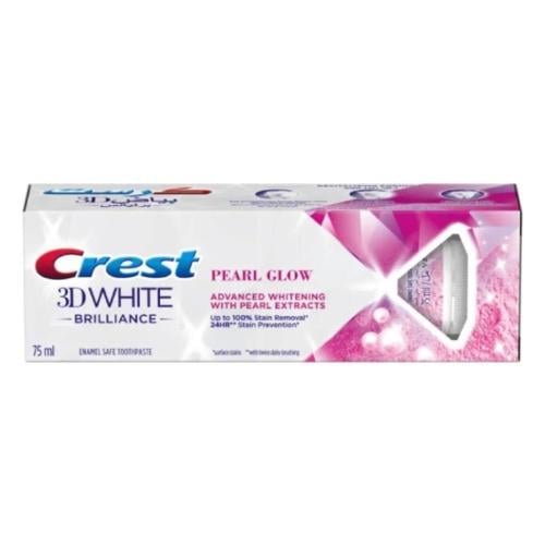 كرست معجون اسنان 3 دي بياض بريلنس توهج اللؤلؤ 75 م...
