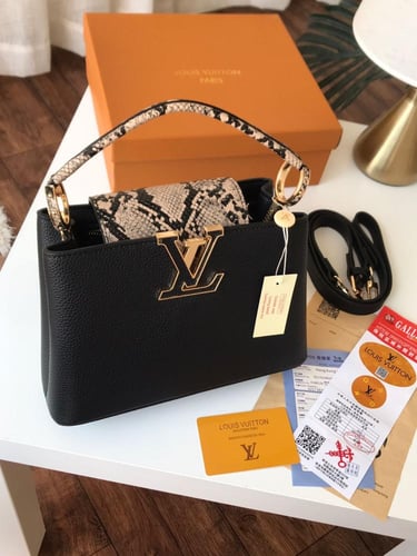 حقيبة Louis Vuitton باللون الأسود