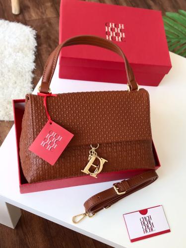 حقيبة CH الأنيقة باللون البني: لمسة من الفخامة الع...