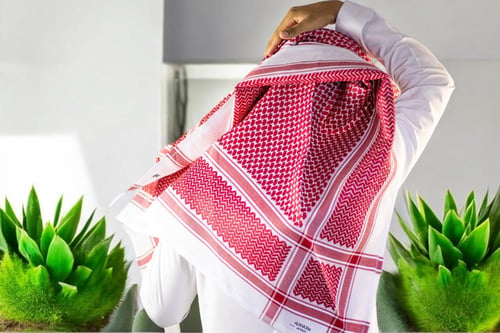 شماغ الحاكم دم الغزال كلاسيك