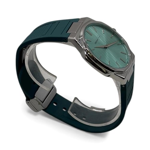 ساعة رجالي بلاستك اخضر