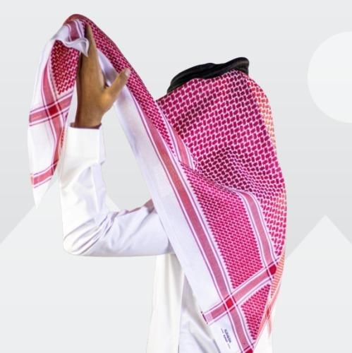 شماغ الحاكم دم الغزال خلية