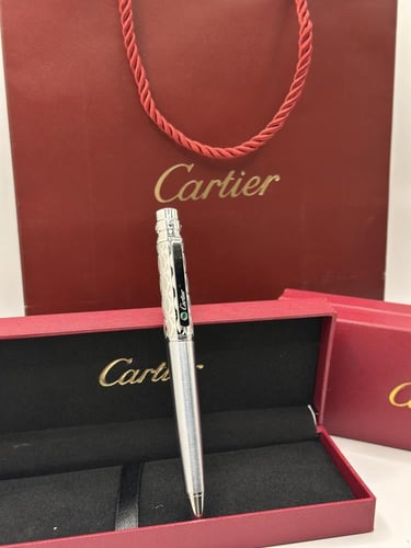 قلم كارتير فضي