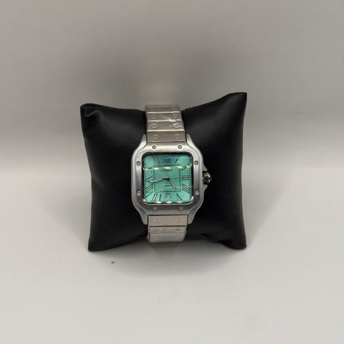 ساعة رجالي ستيل اخضر