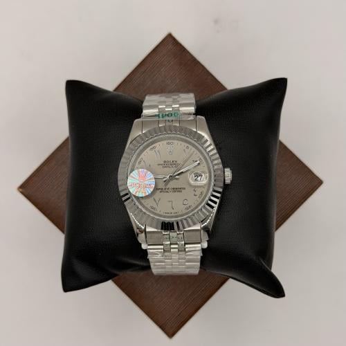 ساعة رولكس سلفر