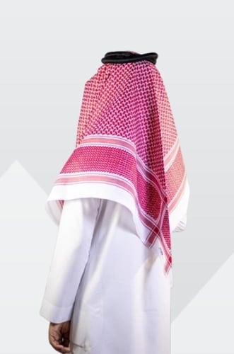 شماغ الحاكم دم الغزال خلية