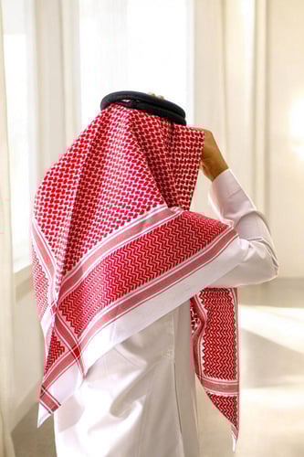 شماغ الحاكم دم الغزال كلاسيك