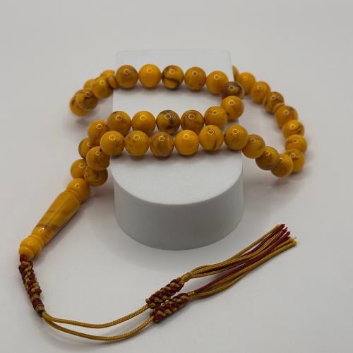 مسبحة بكلايت كهرماني