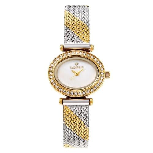 ساعة نسائية ماركة FANDER BLUE بسير ستيل باللون الف...