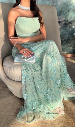 فستان ميرال تطريز يدوي