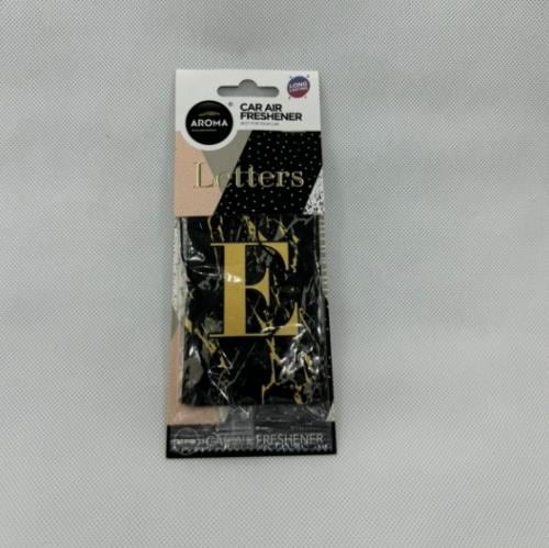 معطر السيارة بحروف فاخرة
