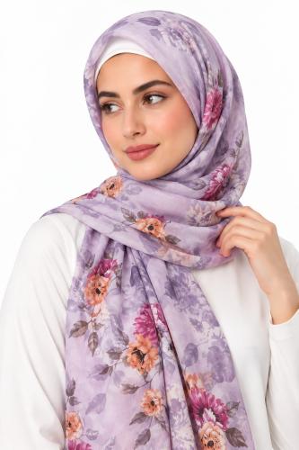 طرحة زهري لافندر - TJ2
