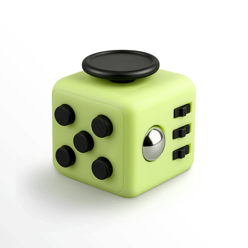 Stress cube - green