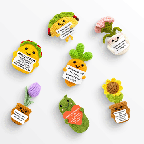 Handmade motivational doll