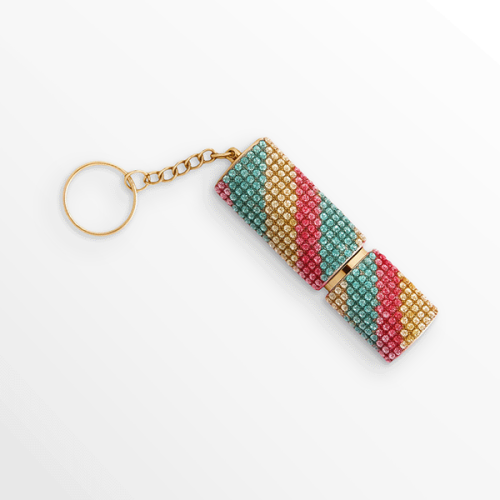Accessory and bag charm and keychain, small portab...