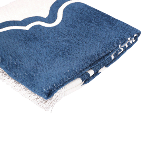 Blue prayer rug