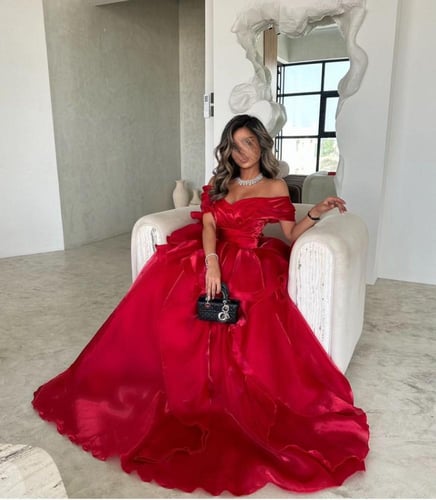 فستان مناسبات بلونين