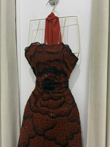 فستان بيسان فستان سهره انيق