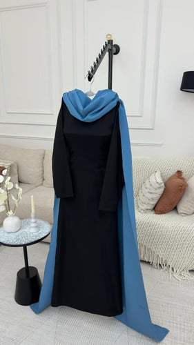 فستان اسود علا سماوي خيالي