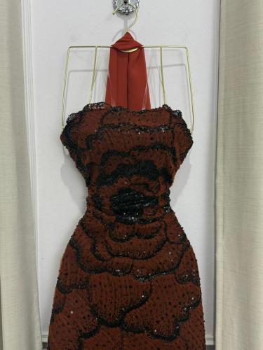 فستان بيسان فستان سهره انيق