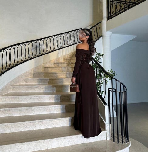 فستان تفته علا كلفه لمعه