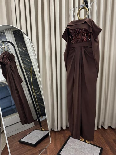 فستان تفته علا كلفه لمعه