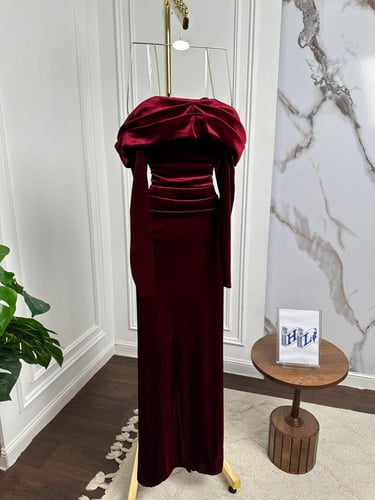 فستان مخمل 111