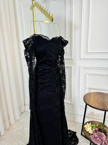 فستان دانتيل انيق