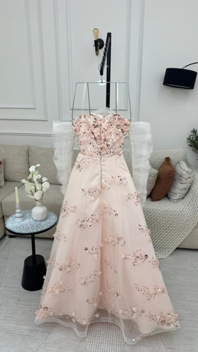 فستان مشجر راقي