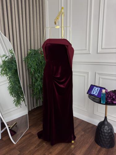 فستان هديل مخمل