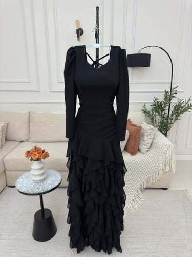 فستان كريب استرتش