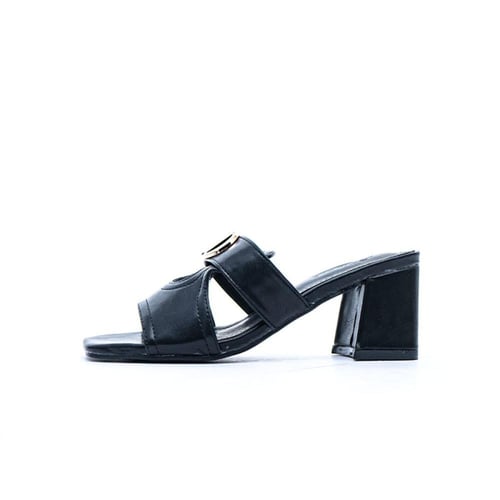 صندل بوينت ون النسائي بكعب إسفيني وأصابع مغلقة-36-...