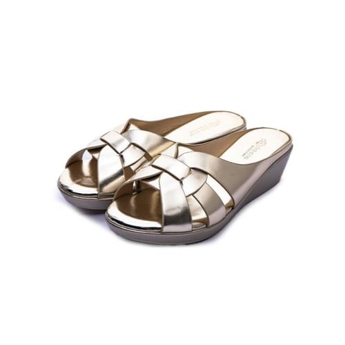 شبشب بكعب مريح لامع أنيق | PointOne 219