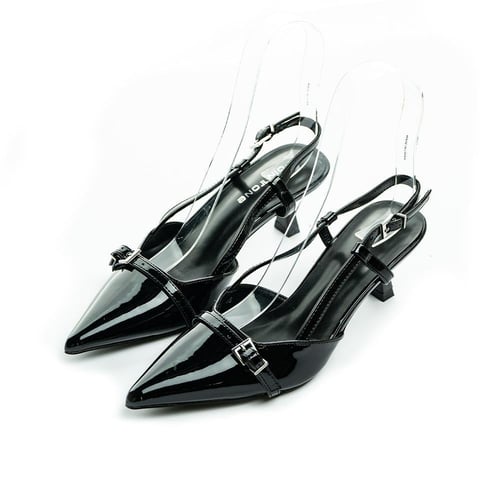 صندل كلاسيك نسائي وكعب ستيليتو مكشوف من بوينت ون_4...