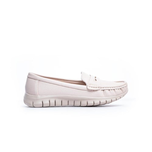 حذاء نسائي لوفر عريض كاجوال سهل الارتداء مريح من ا...