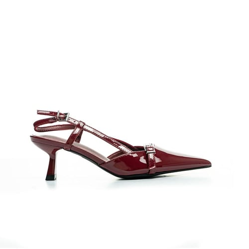 صندل كلاسيك نسائي وكعب ستيليتو مكشوف من بوينت ون_4...