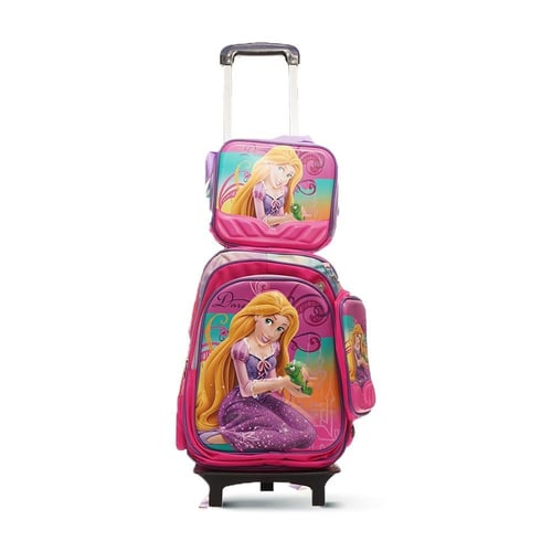 شنطة ظهر مدرسية متحركة بعجلات من بوينت ون