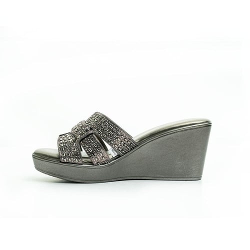 صندل نسائي بكعب عريض صناعة ايطالي من بوينت ون 17-7...