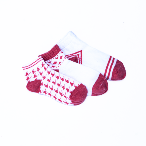 جوارب ملونة 3 قطع من بوينت ون