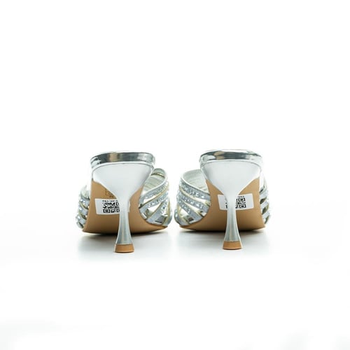 صندل سهرة نسائي وكعب ستيليتو مكشوف من بوينت ون_40-...